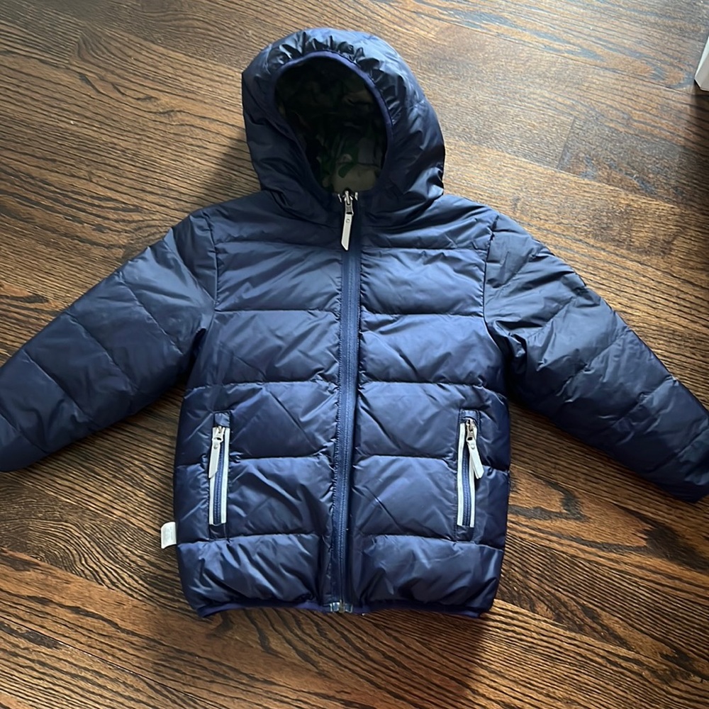Boy’s Hanna Andersson Reversible Puffer Coat